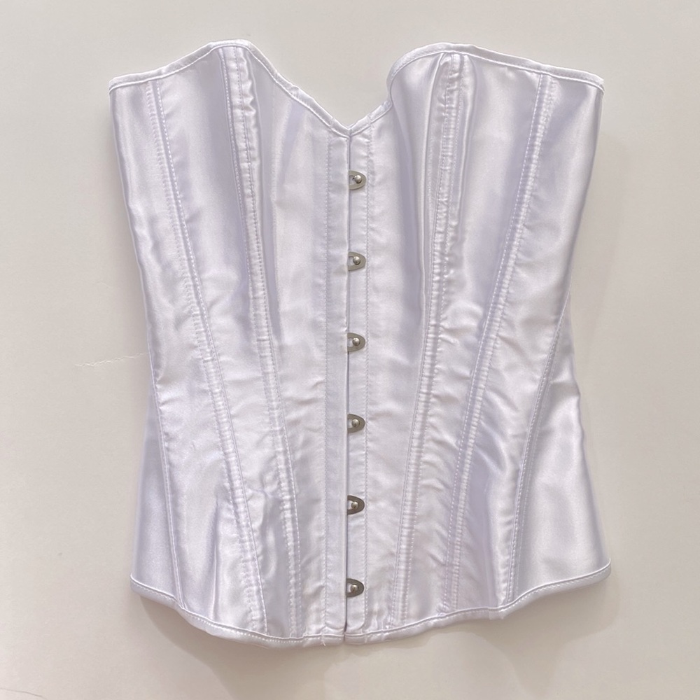 White Corset Size S